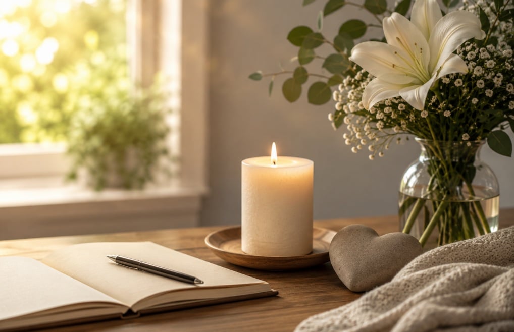 Cremation services Destrehan, LA with a peaceful tribute setting.