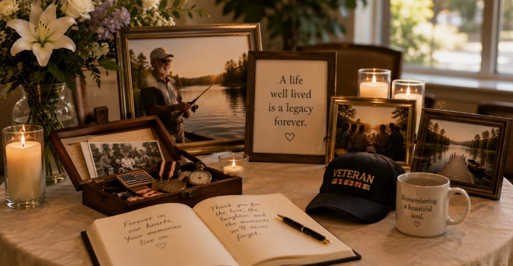 Personalized cremation memorial tribute in Kenner, LA.